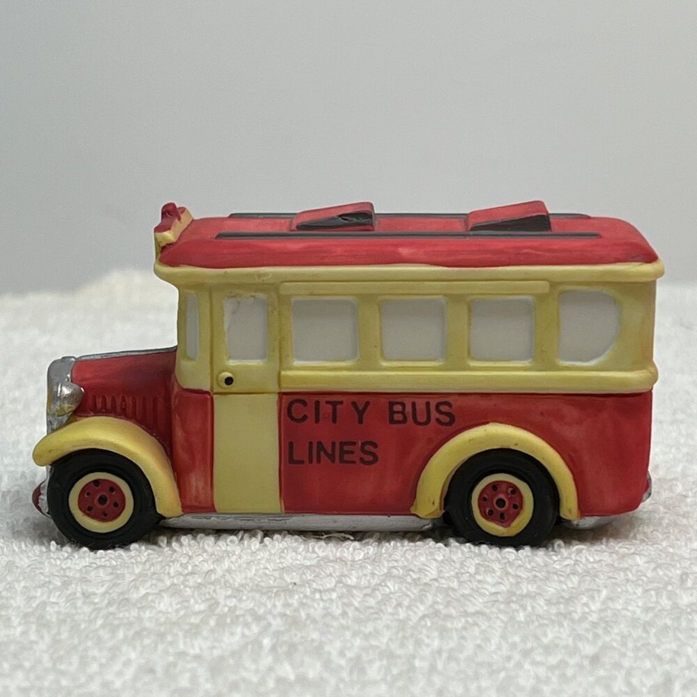 Dept 56 Transport - City Bus, Christmas in the City Loose Figurine from 1988 - Picture 5 of 8